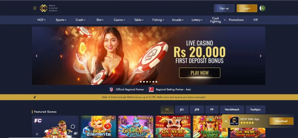 Mega Casino World Game